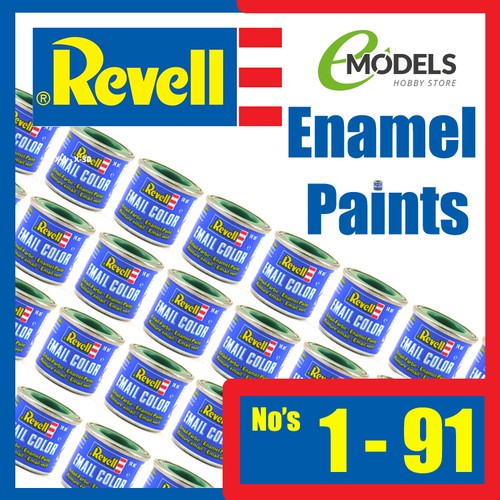 Revell 14ml enamel paints - enamel,