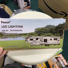 LED Cargo Camper RV Interior Light Trailer Boat On Off Switch Lamp Bar