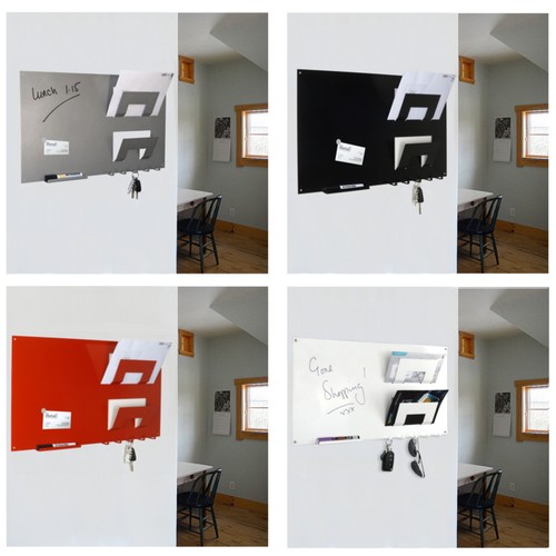 Wall mounted magnetic memo - mounted,