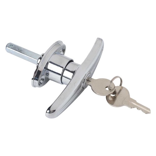 Garage door lock polished - door,