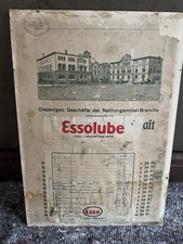 1930s vintage essolube invoice - essolube,