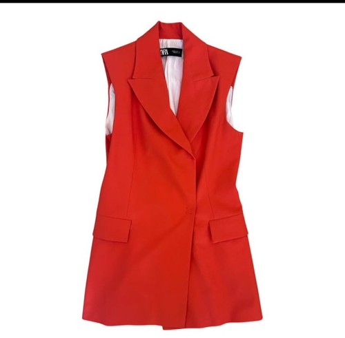 Zara women red orange - zara,