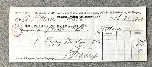 Grand trunk railway - grand,