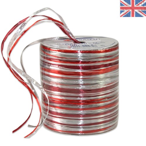 50m red biodegradable rayon - 50m,
