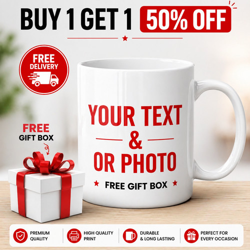 Personalised photo mug cup - photo,