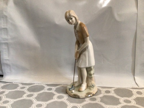 Lady golfer statue golf - golfer, trophy
