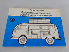 Operating Manual / Handbook VW