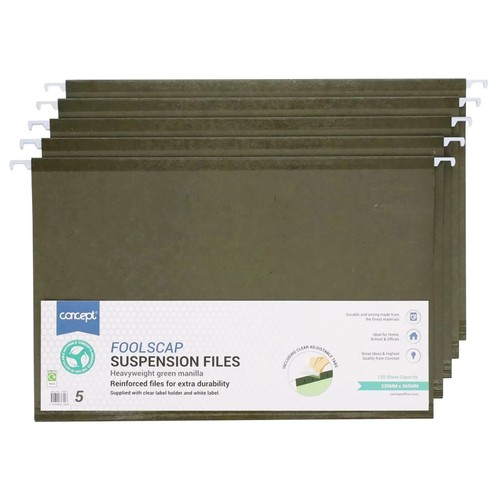 Green foolscap suspension - green,