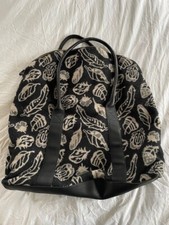 Pendleton Leather And Wool Travel/Weekender Bag