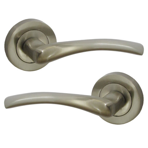 Satin nickel internal door - nickel,
