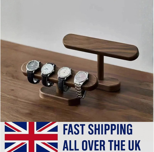 Wooden watch holder - wooden,
