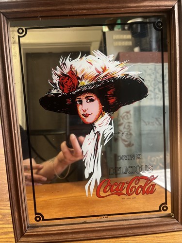 Vintage coca cola - coca-cola, mirror