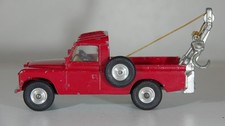 Corgi 109" WB Red Land Rover Tow Truck With Hook Die Cast Model