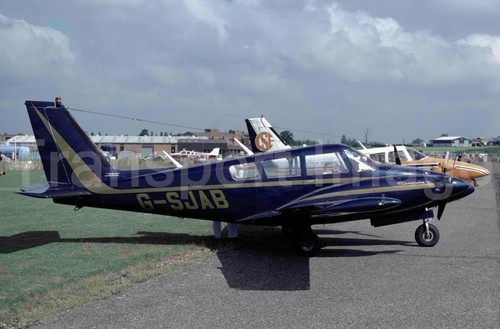 Original colour aircraft slide - original,