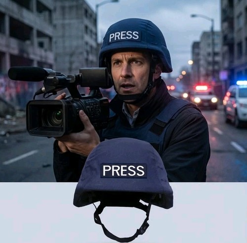 Press ngo blue helmet cover - ngo,