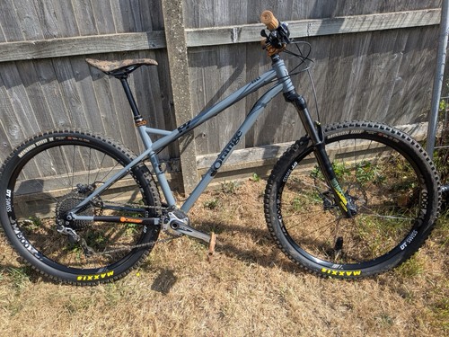 Orange mountain bike - p7,