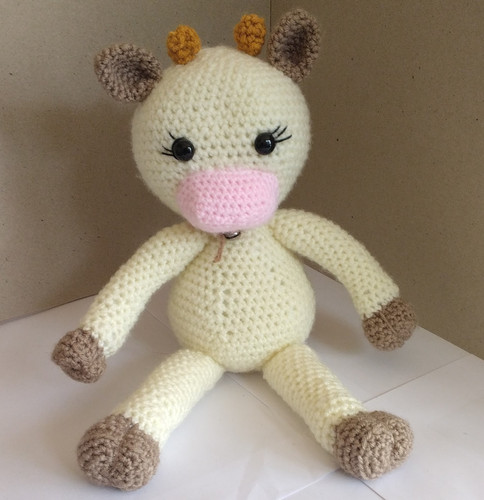 Hand crocheted stuffed animal - stuffed,