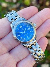 RARE BLUE Ladies Omega