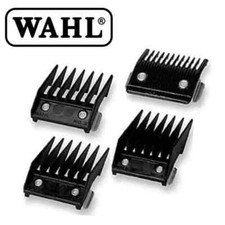 Wahl Metal Guards Replacement  1-2-3-4 Black Attachment For Wahl Clippers