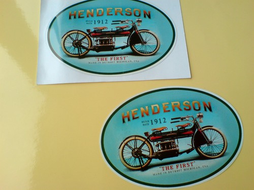 Henderson vintage motorcycle - henderson,
