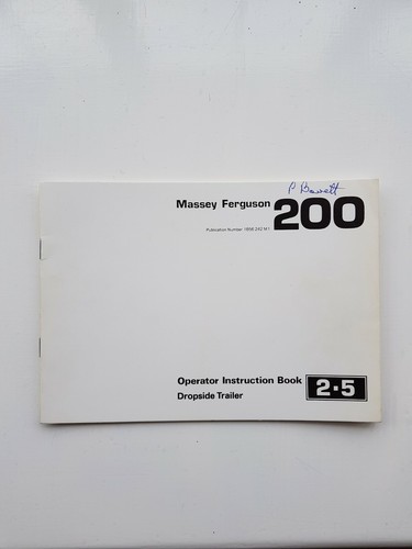 Massey ferguson 200 - 200, 2.5