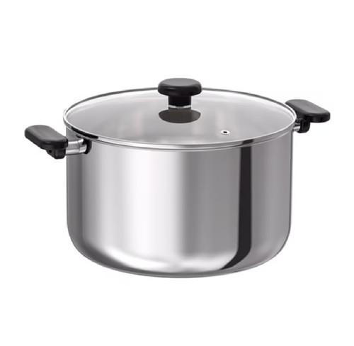 Large stock pot - pot, glass