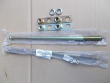 Qty 2 Genuine John Deere Front Wafer Weight Bolt & Retaining Plate & Lock Washer