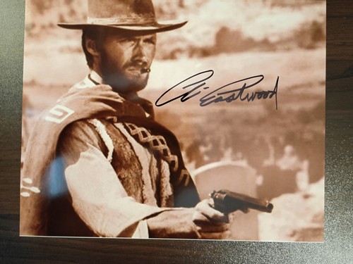 Clint eastwood westerns signed - westerns,