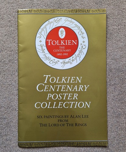 Tolkien centenary poster - tolkien,