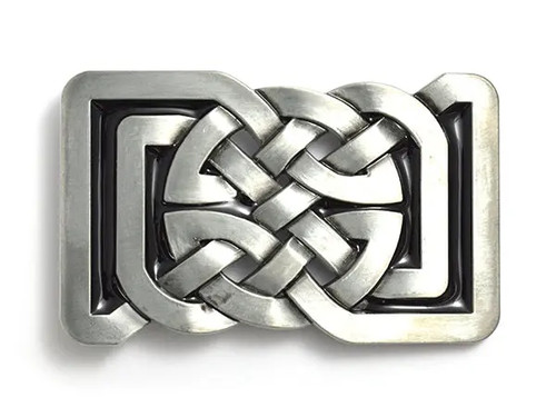 Celtic knot belt buckle - belt,