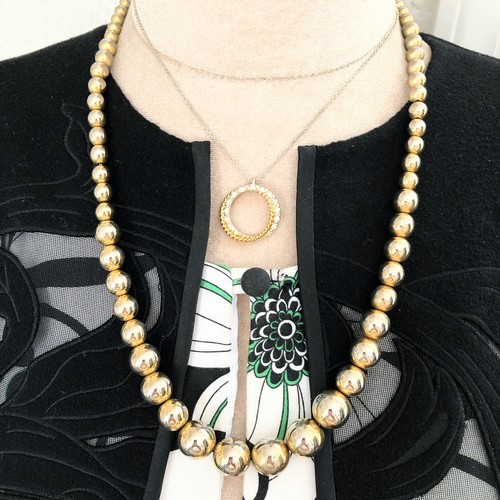 Layered beaded infinity - layered,