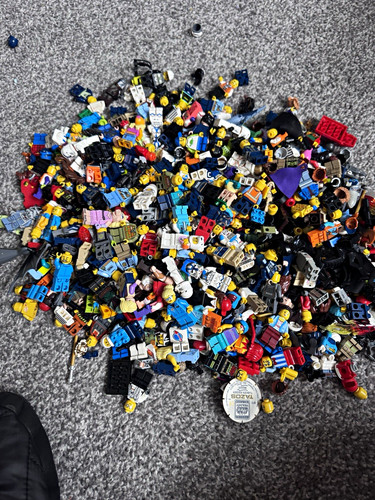 Lego mini figs and - 2x, bag