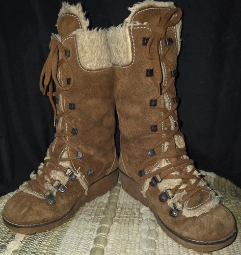 Vtg thom mcan 70s - vtg, suede