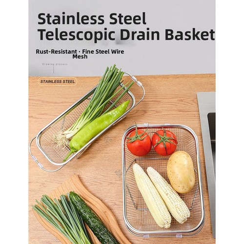 Stainless steel over - over, sink