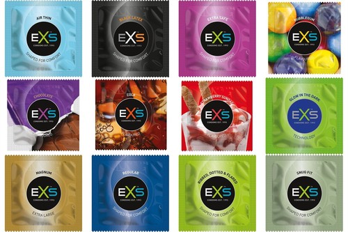 Exs condoms all types - condoms,