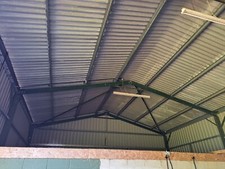 PPS2559 -  18m x 9m x 4m Lightweight farm building complete with cladding