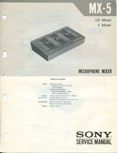 Sony model microphone - sony,