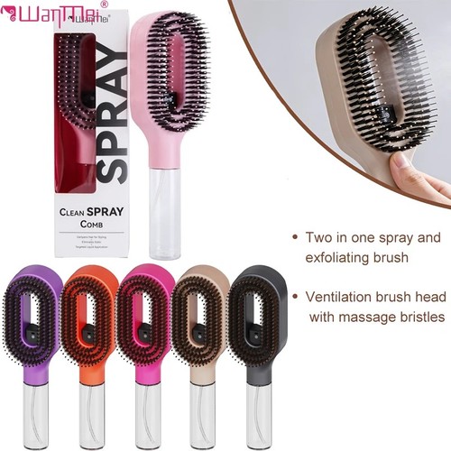 2in1 spray hair brush - hair,