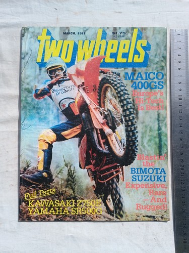 1981 magazine suzuki bimota - 1981,