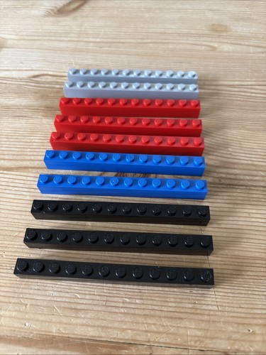 Lego long building - 9x, bricks