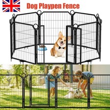 Metal dog playpen foldable - dog,