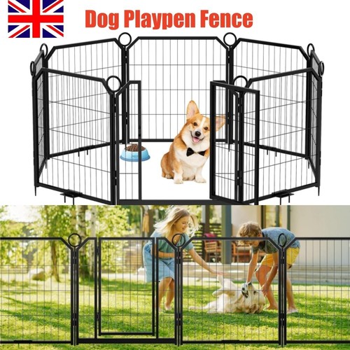 Metal dog playpen foldable - playpen,