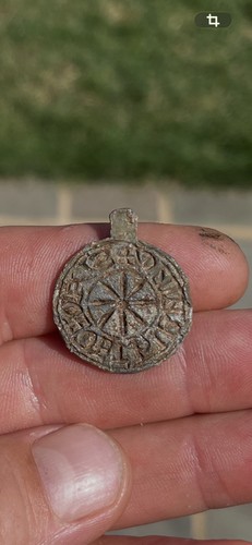 Medieval lead seal - lead,