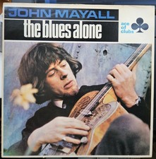 JOHN MAYALL The Blues Alone Vinyl  LP Ace Of Clubs Stereo