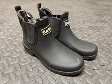 Barbour Wilton Ankle Wellington Boots Size 3