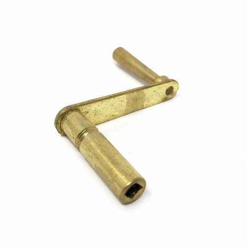 Clock crank key brass winder - clock,