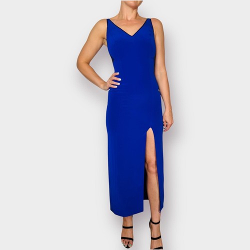 90s niteline blue formal dress - niteline,