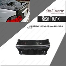 Carbon CSL Style Rear Trunk For 1998-2005 BMW E46 3 Series 2D Coupe & M3
