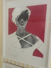 Gerald Laing 'Victoria Beckham' Red