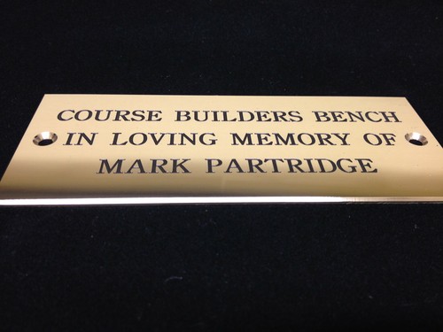 Solid brass engraved - x,